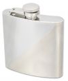2 Tone 6oz Hip Flask with Captive Lid (HIP8) 2 Tone 6oz Hip Flask with Captive Lid (HIP8)