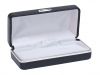 Black Leatherette Cufflink Box with White Lining (CUFFBOX5) Black Leatherette Cufflink Box with White Lining (CUFFBOX5)