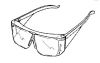 Safety Glasses - will fit over prescription glasses. Safety Glasses - will fit over prescription glasses.