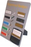 isplay board with moulded badges & fixings isplay board with moulded badges & fixings