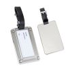 GG71 - CHROME LUGGAGE TAG GG71 - CHROME LUGGAGE TAG