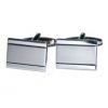 Brushed & Polished Rectangular Classic Cufflinks (NCUFF53) Brushed & Polished Rectangular Classic Cufflinks (NCUFF53)