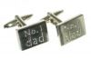 Number 1 Dad Cufflinks (NCUFF60) Number 1 Dad Cufflinks (NCUFF60)