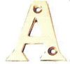 CB11L-A - BRASS LETTERS 50MM CB11L-A - BRASS LETTERS 50MM
