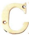 CB11L-C - BRASS LETTERS 50MM CB11L-C - BRASS LETTERS 50MM