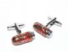 Cigar Design Novelty Cufflinks (NCUFF83) Cigar Design Novelty Cufflinks (NCUFF83)