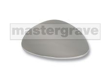 Polished Stainless Steel Engravable Plectrum (GG36)
