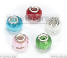 Mixed Colours Pack of Pearl 'Ogle' Beads PK5 (OE1)