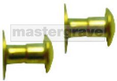 Brass Quick Rivets for Horse Tack Plates (BQR)