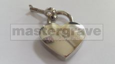 GG75 LOVE LOCK SILVER WITH KEY