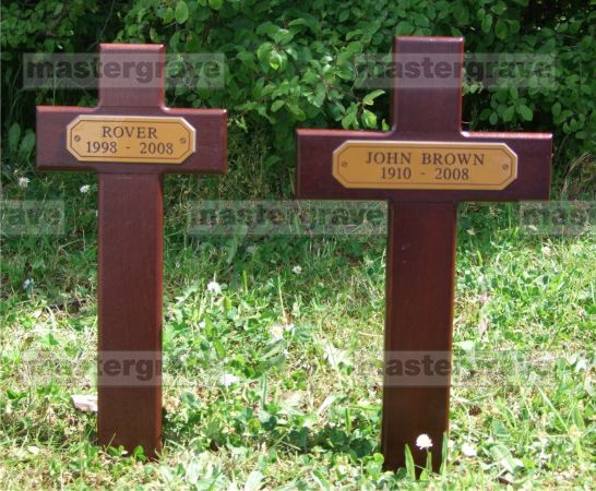 Wooden crosses/grave markers (CROSS CROSSLARGE)